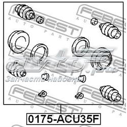 Zestaw naprawczy zacisku hamulcowego przedniego Lexus RX U3
