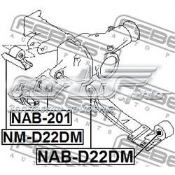 Do koszyka NABD22DM Febest Silentblock trawersu mocowania reduktora przedniego