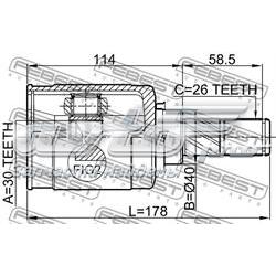 0211J1016LH Febest