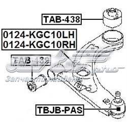 48068B1010 Toyota Wahacz zawieszenia przedniego dolny prawy