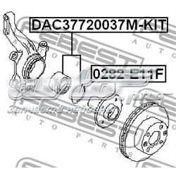 Piasta przednia Nissan Note E11