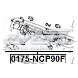 Do koszyka 0175NCP90F Febest Zestaw naprawczy zacisku hamulcowego przedniego