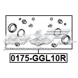 Zestaw naprawczy zacisku hamulcowego tylnego 0175GGL10R Febest