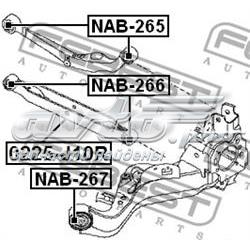 Do koszyka NAB265 Febest Silentblock wahacza tylnego górnego