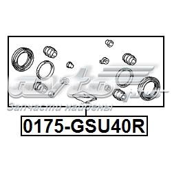 Zestaw naprawczy zacisku hamulcowego tylnego 0175GSU40R Febest