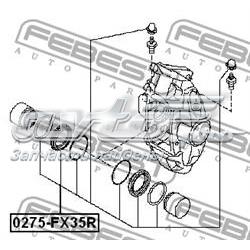 D4120CL70B Nissan/Infiniti Zestaw naprawczy zacisku hamulcowego tylnego