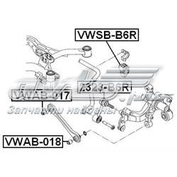 Silentblock wahacza poprzecznego tylnego wewnętrzny Metalcaucho 06604 cena, od 10,32 USD