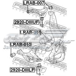 Silentblock przedniego wahacza dolnego LR025159 Land Rover
