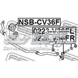 Łącznik stabilizatora przedniego lewy Nissan/Infiniti 54668JK01A