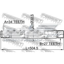 Wał napędowy półosi pośredni 1612221 Febest