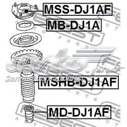 Do koszyka Poduszka amortyzatora przedniego Mitsubishi Galant IX DJ, DM
