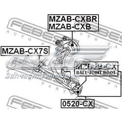  Silentblock przedniego wahacza dolnego Mazda CX-7 