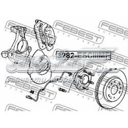 Piasta przednia 84856654 General Motors