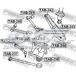 Silentblock czopu tylnego TAB244RUB Febest