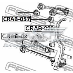 Do koszyka CRAB021 Febest Silentblock przedniego wahacza dolnego