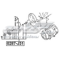 Rolka napinacza paska napędowego 1192531U05 Nissan/Infiniti