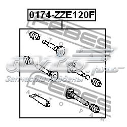 Do koszyka 0495202030 Toyota Zestaw naprawczy zacisku hamulcowego przedniego