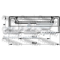 Uszczelniacz reduktora mostu przedniego VAG 0A6409529 cena, od 9,42 USD