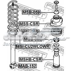Silentblock amortyzatora tylnego Mitsubishi Outlander CWW