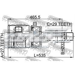 Przegub homokinetyczny wewnętrzny przedni prawy Nissan Maxima A33