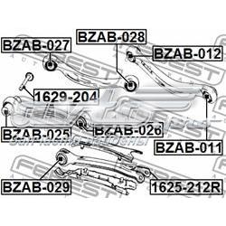 Do koszyka BZAB026 Febest Silentblock wahacza tylnego dolnego