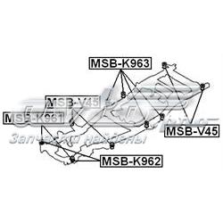 Poduszka ramy (mocowania nadwozia) MSBK963 Febest