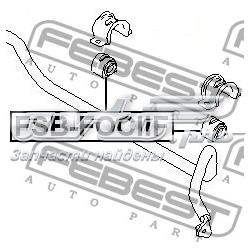 Tuleja stabilizatora przedniego 3M515484CA Ford