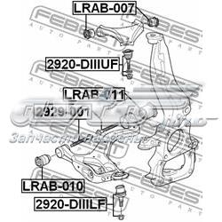 Silentblock przedniego wahacza dolnego Land Rover LR025159