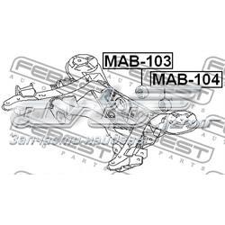 MMR554076 Mitsubishi Silentblock tylnej belki