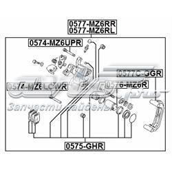 Jarzmo zacisku hamulcowego tylnego Mazda 6 GH