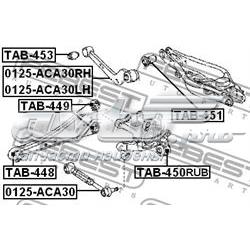 Do koszyka TAB450RUB Febest Silentblock czopu tylnego