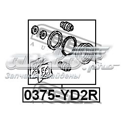 Do koszyka 0375YD2R Febest Zestaw naprawczy zacisku hamulcowego tylnego