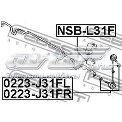 Tuleja stabilizatora przedniego Nissan Altima L31 sedana (2001 - 2006) cena, od 1,02 USD