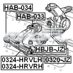 Do koszyka 51360S2HG02 Honda Wahacz zawieszenia przedniego dolny lewy