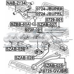 Silentblock czopu tylnego Febest SZAB029