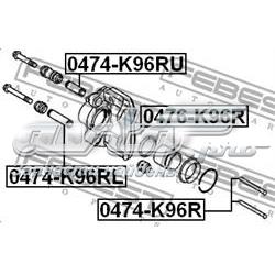 Zestaw naprawczy zacisku hamulcowego tylnego Febest 0474K96R