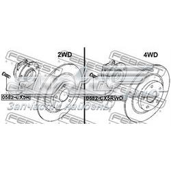 Piasta tylna Mazda KD352615X cena, od 75,39 USD