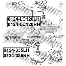 Wahacz zawieszenia przedniego górny lewy Toyota 4333060020 cena, od 57,29 USD