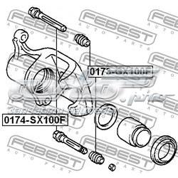0174-GX100F Febest prowadnica zacisku tylnego górna