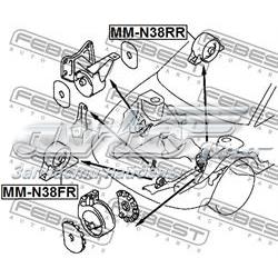 Poduszka (podpora) silnika lewa Mitsubishi Space Wagon 2 N3W, N4W