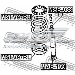 Do koszyka Silentblock amortyzatora tylnego Mitsubishi Pajero III 