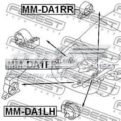 Poduszka (podpora) silnika tylna Mitsubishi MR102114 cena, od 18,70 USD