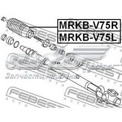 Do koszyka MRKBV75L Febest Osłona mechanizmu kierowniczego (maglownicy) lewa