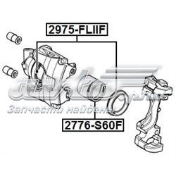 Zestaw naprawczy zacisku hamulcowego przedniego 7701206746 Renault (RVI)