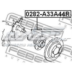 Piasta tylna 0282A33A44R Febest
