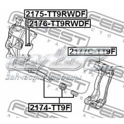 Zestaw naprawczy zacisku hamulcowego przedniego 6C112L527BA Ford