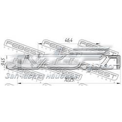 Uszczelniacz półosi mostu tylnego 4023504 Ford