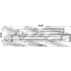 Uszczelniacz reduktora mostu tylnego 806732030 Subaru