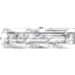 Do koszyka 9031138062 Toyota Uszczelniacz skrzyni rozdzielczej tylny wyjściowy