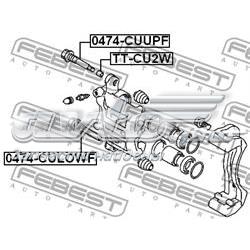 0474-CULOWF Febest prowadnica zacisku przedniego dolna